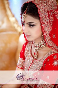 An Asian Bride on her wedding day