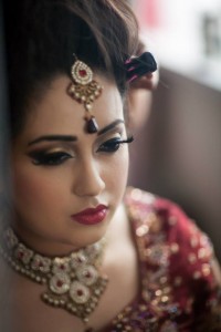 Lebanese Bridal Makeup at Wedding - Photography and Videography Services provided by Uzmas.