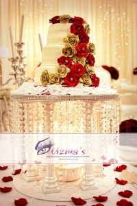 Wedding cake at an Arab Wedding - Photography and Videography
