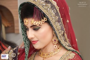 Light Asian Bridal makeup Manchester