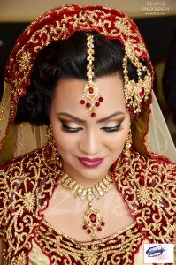 Night makeup for an Asian Bride UK
